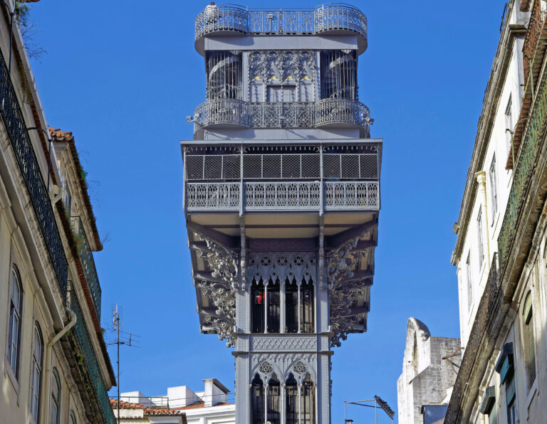 Ascensor de Santa Justa, Lisboa, Portugal