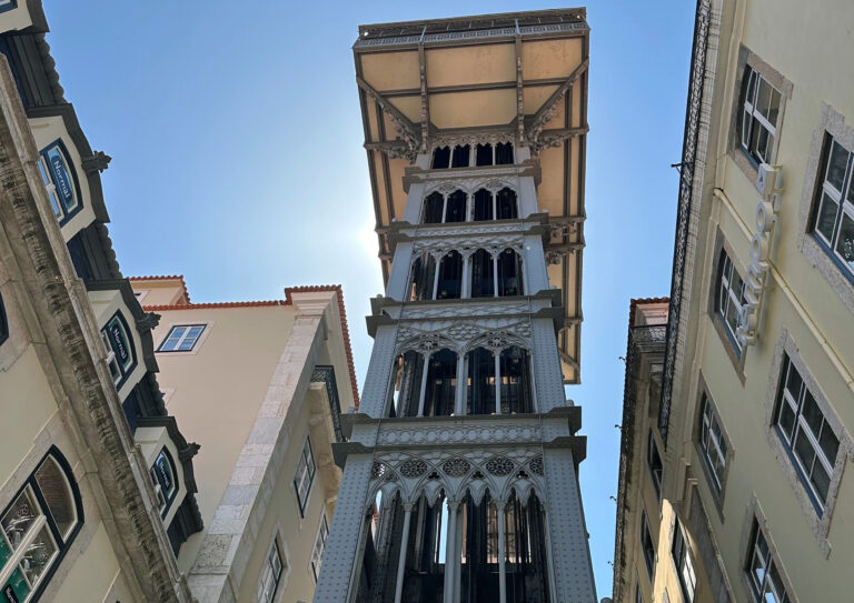 Ascensor de Santa Justa, Lisboa, Portugal