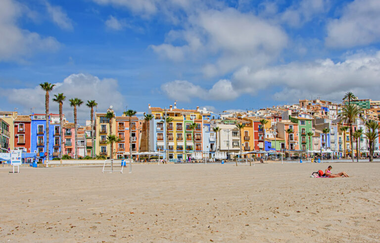 Playa de Villajoyosa Playa Centro, La Vila Joiosa, España